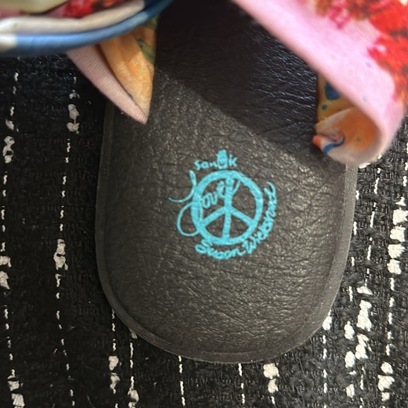 Sanuk California/peace yoga mat sandal, size 10 - Picture 3 of 7